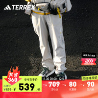 adidas阿迪达斯TERREX男装秋季户外软壳裤IL8991 浅褐色 A/S
