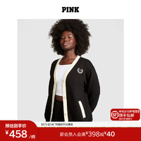维多利亚的秘密 PINK宽松舒适针织开衫 3XZR黑色 11234619 XS