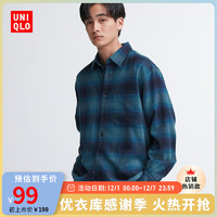 UNIQLO 优衣库 男女装法兰绒格子衬衫 462401