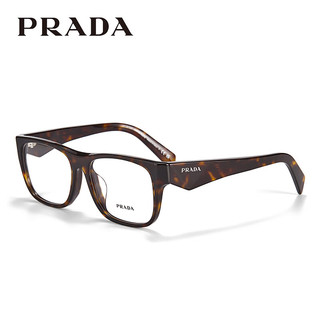 PRADA普拉达眼镜架男女金属商务镜框可配近视眼镜镜片 0PR22ZVF-16K1O1 单框不含镜片