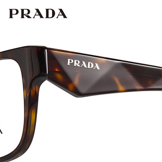 PRADA普拉达眼镜架男女金属商务镜框可配近视眼镜镜片 0PR22ZVF-16K1O1 单框不含镜片