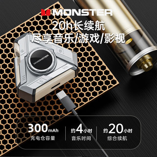 MONSTER 魔声 真无线蓝牙耳机 半入耳式 XKT22