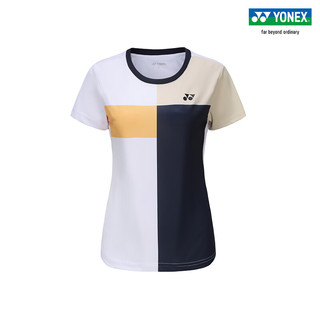 YONEX/尤尼克斯 115273TCR/215273TCR 23FW训练系列 男女同款网球服yy 215273TCR 白色（女款） M