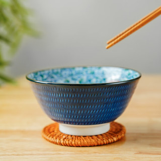 美浓烧 Mino Yaki）日式斗笠陶瓷饭碗面碗沙拉碗水果碗家用餐具多用碗日本进口 多用碗