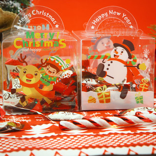 德芙（Dove）德芙巧克力圣诞节礼盒办公实用实惠糖果零食 圣诞节德芙4.5g*30粒巧克力小盒