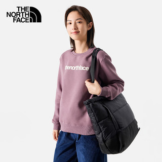 北面（The North Face）卫衣女户外休闲保暖舒适透气简约百搭时尚86QF I0V/豆沙粉 XL170/96