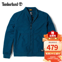 Timberland 教练夹克男秋冬款棉服户外休闲防风立领棒球服外套飞行夹克A22A2 A22A2BZ4/珐琅蓝 M