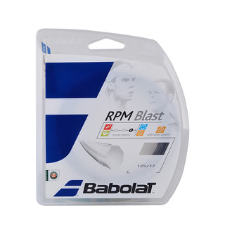 百宝力Babolat百宝力纳达尔RPM/TOUCH卡装专业耐用聚酯/牛肠羊肠网球线 RPM BLAST 16/1.30mm 纳达0