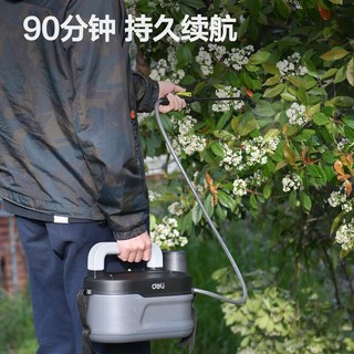 DL 得力工具 得力（deli）4L高压电动喷雾器充电打药机喷雾喷水浇花消毒喷壶喷雾器DL581160