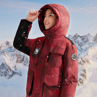 【龙年】2023龙年红冬季儿童羽绒服极寒加厚保暖外套T30142150