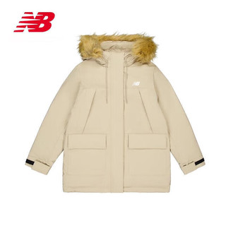 NEW BALANCE 23年女款秋冬款运动休闲保暖鸭绒户外羽绒服AWJ34305 SOT S 