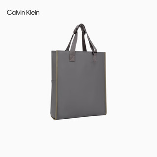 Calvin Klein Jeans24春季男士城市街头字母多容量拼色手提包HH3832 061-军绿拼灰 OS