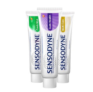 SENSODYNE 舒适达 抗敏感护齿联盟440g牙膏清新口气清洁防蛀护龈家庭套装正品