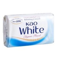 Kao 花王 香皂3块装 原装进口white牛奶白优雅花香沐浴皂