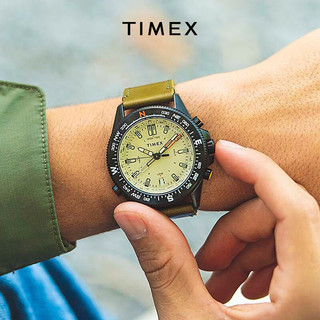 TIMEX 天美时 男手表 远征系列户外欧美表环保复古休闲石英腕表  TW2V21800