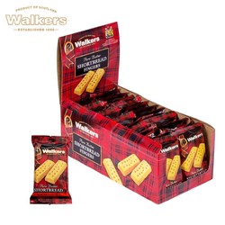 Walkers 沃尔克斯（Walkers）指形黄油饼干休闲零食糕点心（家庭装）24袋*40克/盒 英国进口