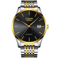 KASSAW 卡梭 手表时尚商务日历自动机械表男表