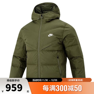 耐克（NIKE）冬季男子运动休闲羽绒服外套FZ1103-222 FZ1103-222- 3XL