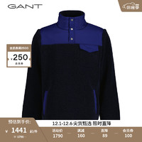GANT甘特冬男士时尚保暖系扣夹克2067006 433夜蓝色 S