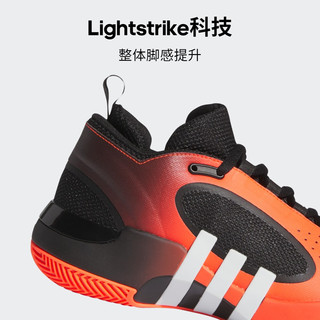 adidas阿迪达斯米切尔5代男女签名版专业篮球鞋 暗夜蛛影配色 红/黑/白 47(290mm)