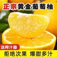 只为榴恋 福建黄金爆汁葡萄柚4.5-5斤 单果350g+ 西柚子生鲜新鲜水果