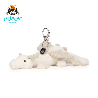 jELLYCAT 邦尼兔 2024雪龙包包挂饰 可爱公仔毛绒玩具安睡小玩偶 雪龙包包挂饰 H12 X W22 CM