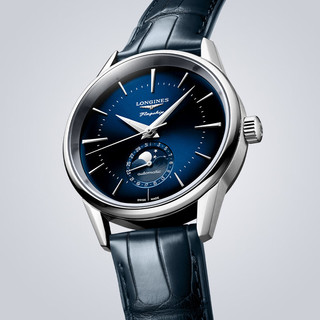 LONGINES 浪琴 瑞士手表 经典复刻系列 机械皮带男表 L48154922