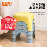 移动端、京东百亿补贴：Citylong 禧天龙 加厚塑料凳简易高凳 一只装