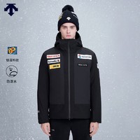 DESCENTE 迪桑特 SKI STYLE系列 男女同款 羽绒服 D2433SDJ60 BK-黑色 M