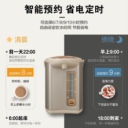 ZOJIRUSHI 象印 ZO JIRUSHI） 五段控温恒温电烧水壶CDWDH 灰色3L