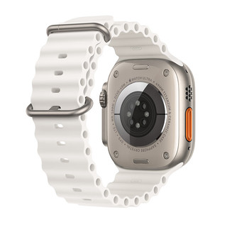 Watch Ultra2 智能手表 49毫米 钛金属表壳白色海洋表带 eSIM手表 MRF93CH/A