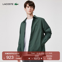 LACOSTE 拉科斯特 法国鳄鱼男装长袖翻领衬衫式外套|CH4613