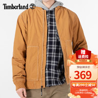 添柏岚（Timberland）外套男秋冬 户外防风宽松经典时尚薄夹棉飞行夹克棒球服A2D89 A2D89P47/黄色 XL/185