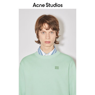 Acne Studios【季末6折起】 秋冬男女同款圆领运动衫卫衣CI0140 软绿色 S