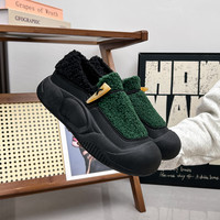 HSTYLE 韩都衣舍 冬季加绒时尚毛毛鞋
