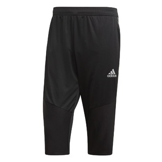adidas 阿迪达斯 男款足球训练运动裤中长裤休闲裤男式裤子