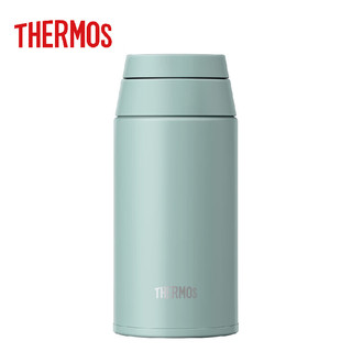 THERMOS 膳魔师 保温杯380ml运动学生水杯便携带提手保冷水壶 薄荷绿 JOO-380 MG