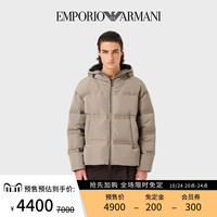 EMPORIO ARMANI/阿玛尼80绒无性别连帽羽绒服