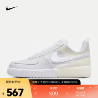 耐克（NIKE）男子空军一号运动鞋 AIR FORCE 1 REACT AF1 DM0573-100 42