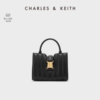CHARLES & KEITH CHARLES&KEITH;时尚复古手提包单肩包托特包包女包CK2-30671418
