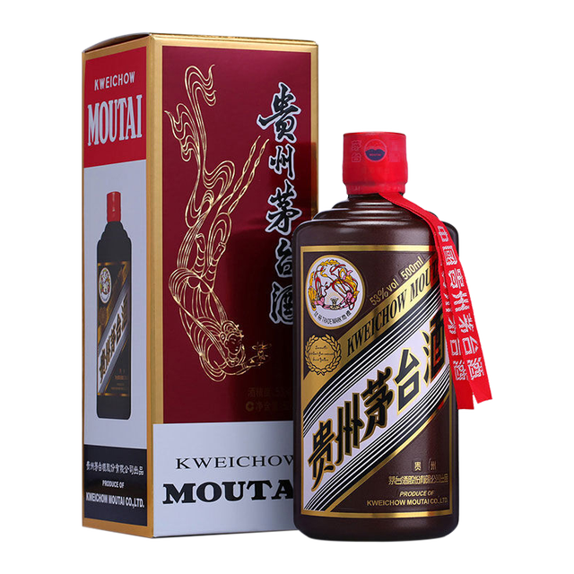 茅台（MOUTAI）贵州茅台酒飞天茅台53度颜色系列酱香型白酒500ml 2018年