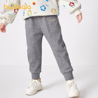 巴拉巴拉 小童裤子加绒女童休闲裤