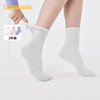 88VIP：巴拉巴拉 儿童袜子秋冬加厚中大童抗菌棉袜男女童中筒袜运动三双装