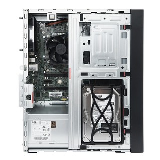 联想（Lenovo）ThinkServer TS90X 小型4U塔式服务器主机 至强E-2324G 四核3.1-4.6GHz 32G内存丨256G+2×2T企业级丨RAID1