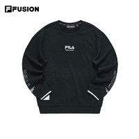 FILA 斐乐 FUSION斐乐潮牌男子卫衣2023春新款时尚百搭休闲宽松上衣