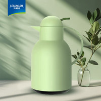 乐唯诗（NERVISHI）保温壶家用大容量热水壶热水瓶玻璃内胆保温瓶开水瓶 嫩绿【按压1L】