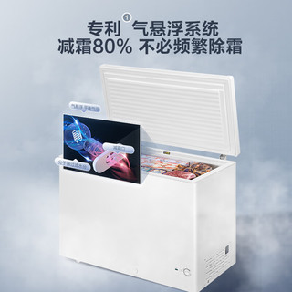 海尔（Haier）300升低霜家用商用冰柜 冷藏柜冷冻柜冰柜家用冰箱大冷柜BC/BD-300GHDZ