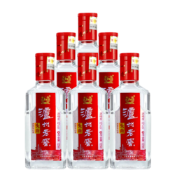 泸州老窖 头曲 浓香型白酒 52度 125ml*6瓶 装小酒