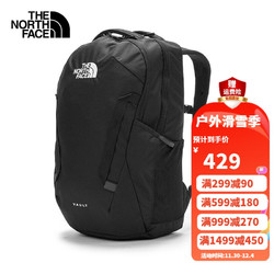 THE NORTH FACE 北面 双肩包 户外登山包27L大容量背包 JK3/黑色