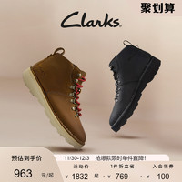 Clarks 其乐 工艺戴尔马丁靴复古时尚轻盈舒适中帮靴男户外运动鞋
